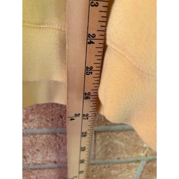 Vintage Northern Reflections Yellow Sweatshirt W/ Collar XL Embroidered Floral - Picture 10 of 12